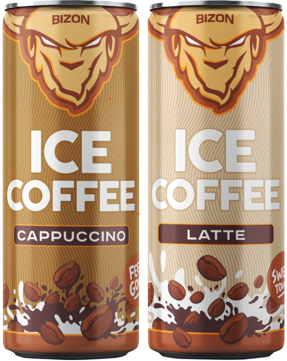 「BIZON Ice Coffee」
カプチーノ＆ラテ